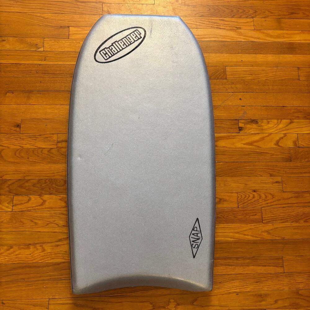 Vintage 90s Challenger SNAP Silver BodyBoard